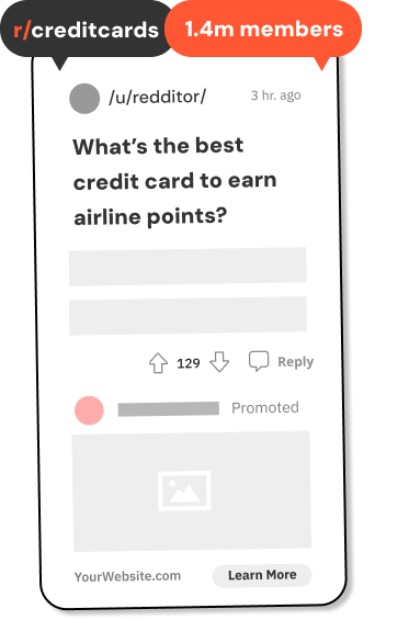 reddit mobile screen with product comparison